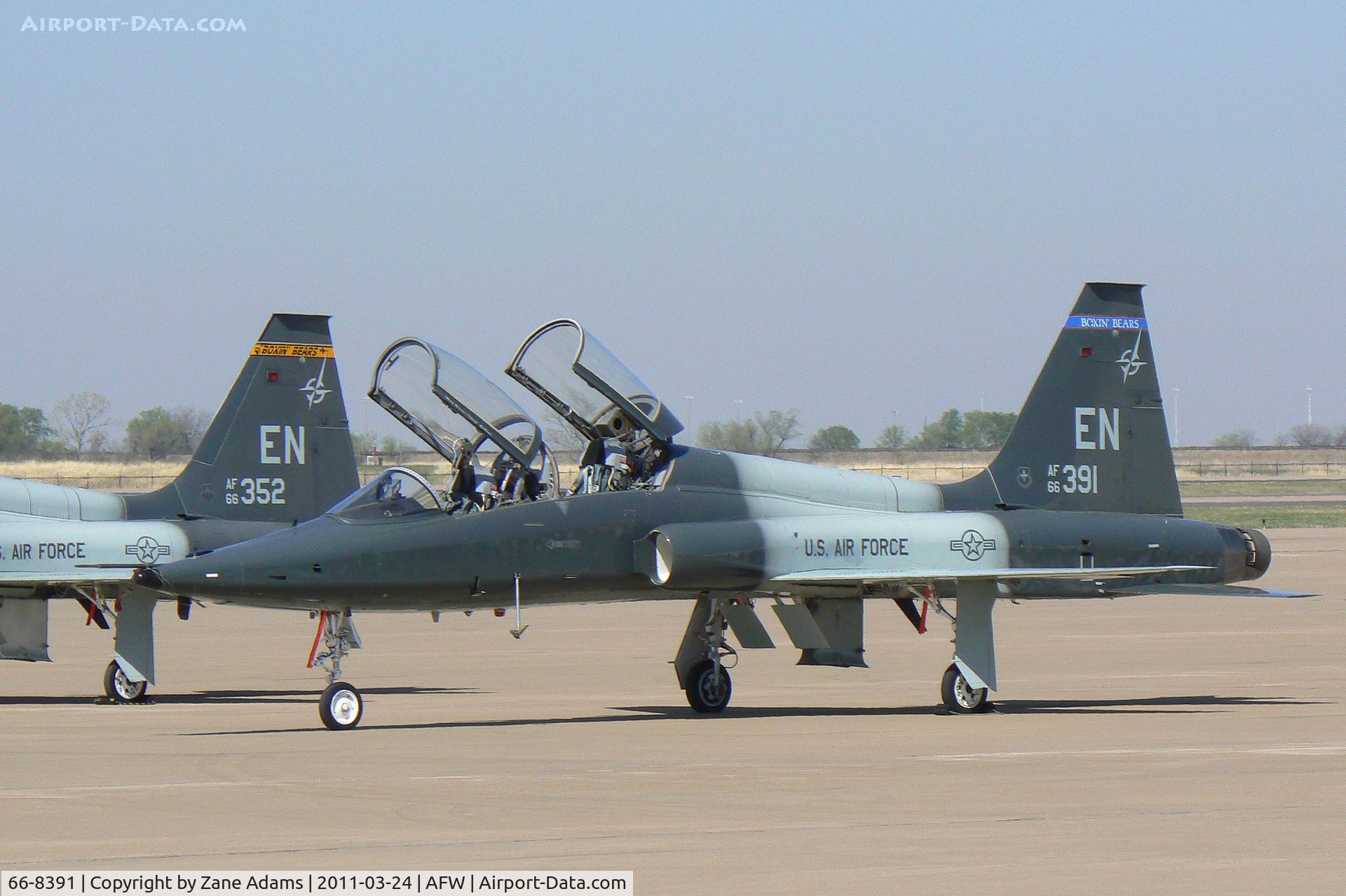 66-8391, Northrop T-38A Talon C/N N.5959, At Alliance Airport - Fort Worth, TX