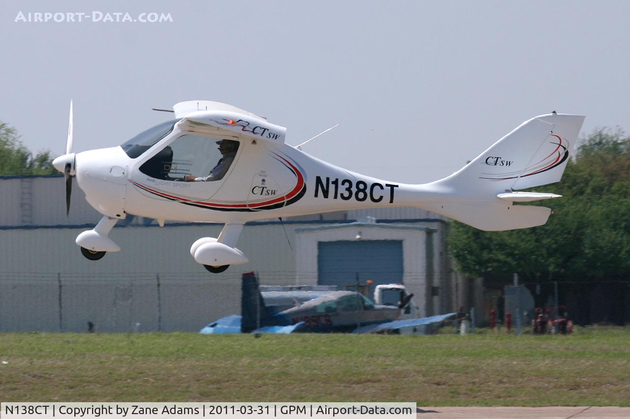 N138CT, 2007 Flight Design CTSW C/N 07-09-25, At Grand Prairie Municipal