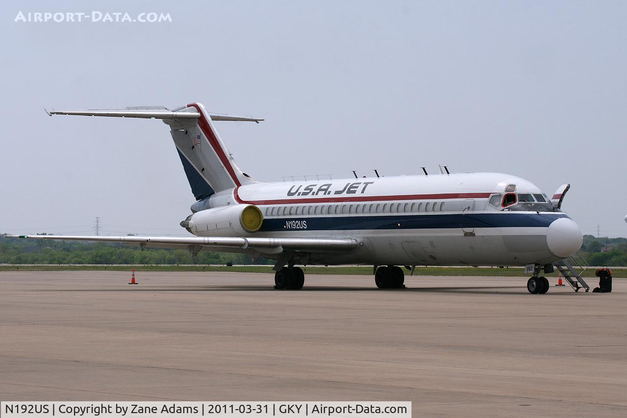 N192US, 1967 Douglas DC-9-15F C/N 47156, At Arlington Municipal Airport.