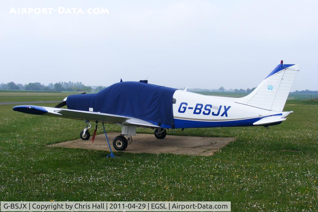 G-BSJX, 1981 Piper PA-28-161 Cherokee Warrior II C/N 28-8216084, based aircraft