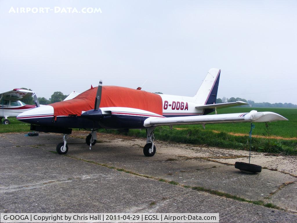 G-OOGA, 1979 Gulfstream American GA-7 Cougar C/N GA7-0111, normally based at Denham