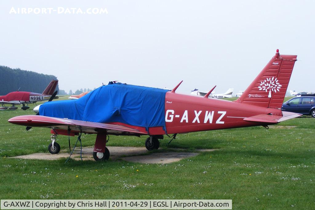 G-AXWZ, 1969 Piper PA-28R-200 Cherokee Arrow C/N 28R-35605, based aircraft
