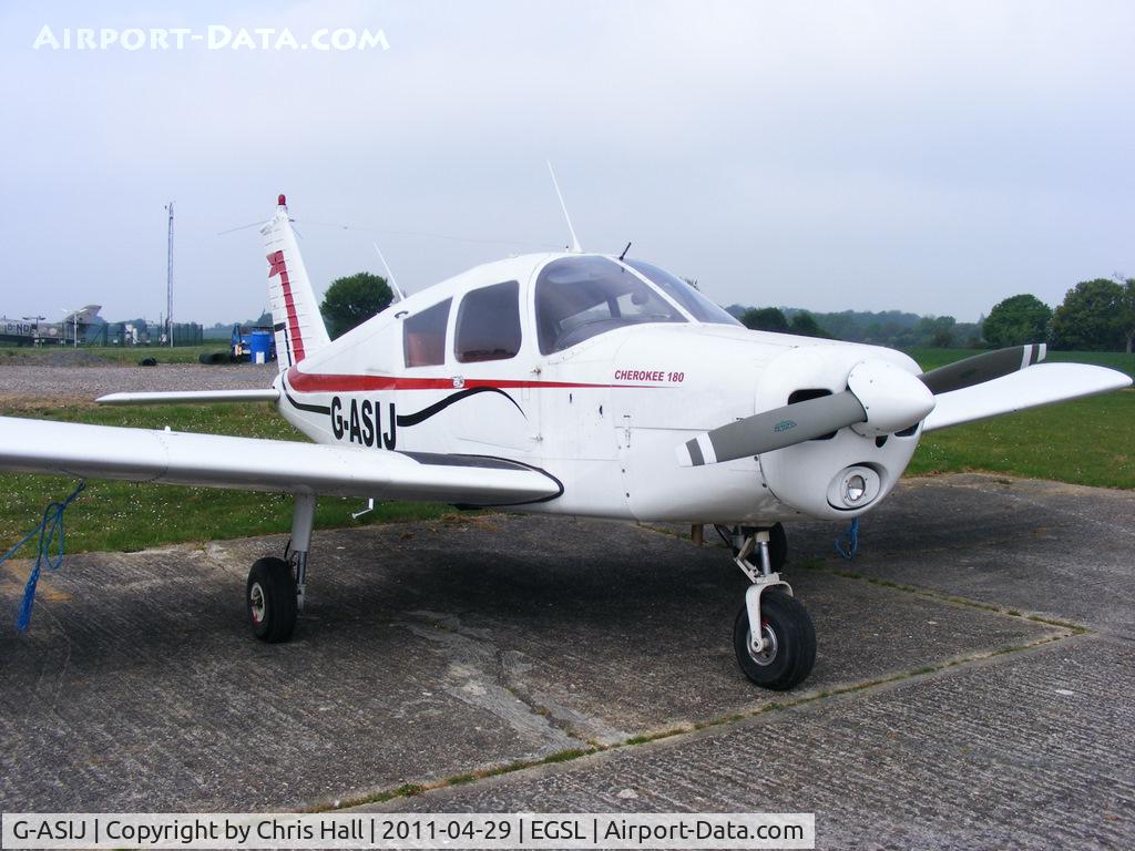 G-ASIJ, 1963 Piper PA-28-180 Cherokee C/N 28-1333, MK Aero Support Ltd