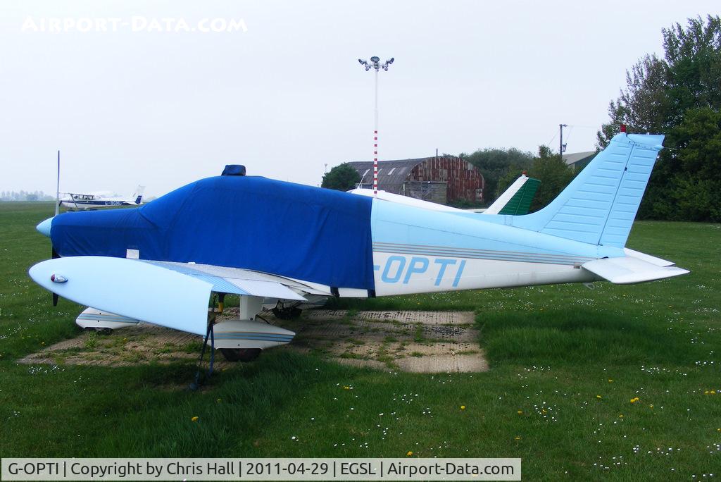 G-OPTI, 1977 Piper PA-28-161 Cherokee Warrior II C/N 28-7716210, based aircraft