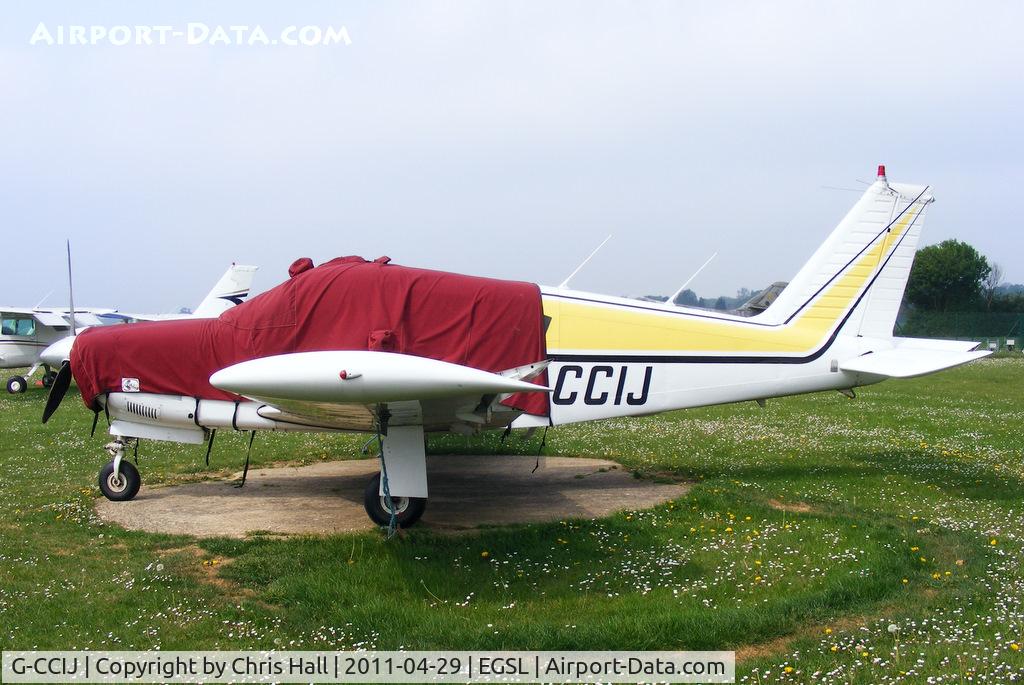 G-CCIJ, 1968 Piper PA-28R-180 Cherokee Arrow C/N 28R-30873, based aircraft