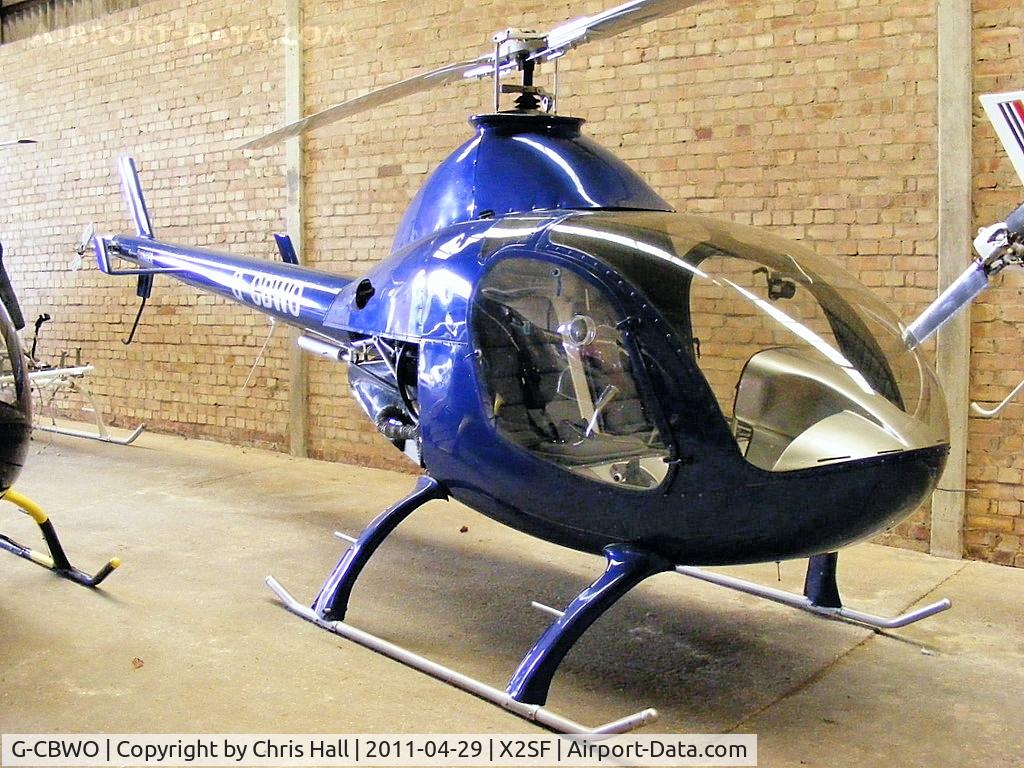 G-CBWO, 2002 Rotorway Exec 162F C/N 6597, At Rotorway UK, Street Farm, Takeley