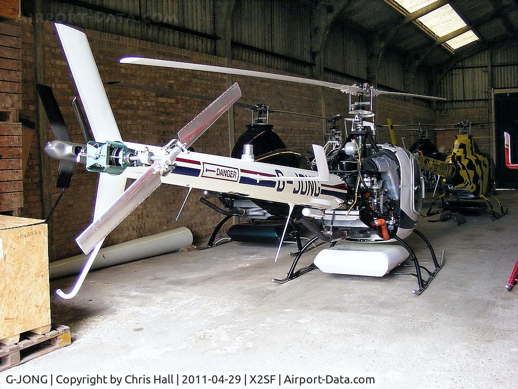 G-JONG, 2004 Rotorway Exec 162F C/N 6168, At Rotorway UK, Street Farm, Takeley