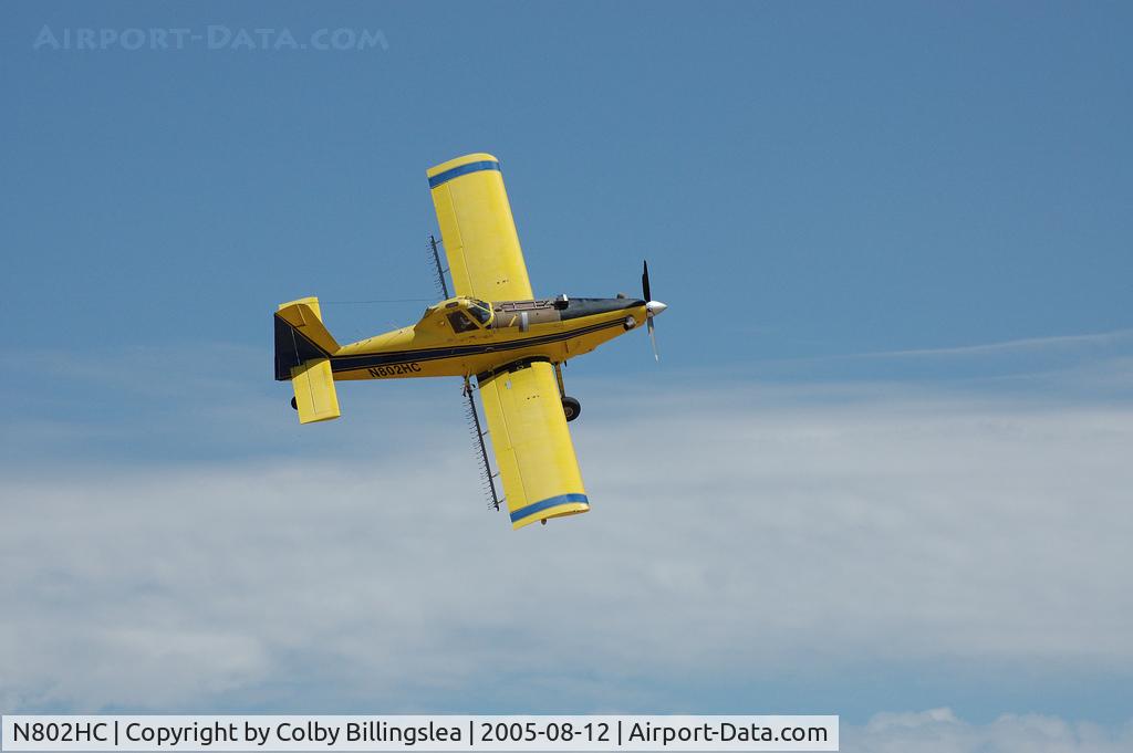 N802HC, Air Tractor Inc AT-802A C/N 802A-0112, Arizona City, Az