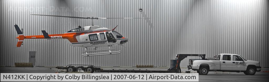 N412KK, Bell 206L-1 LongRanger II C/N 45277, Walmart Distribution Center Casa Grande, AZ