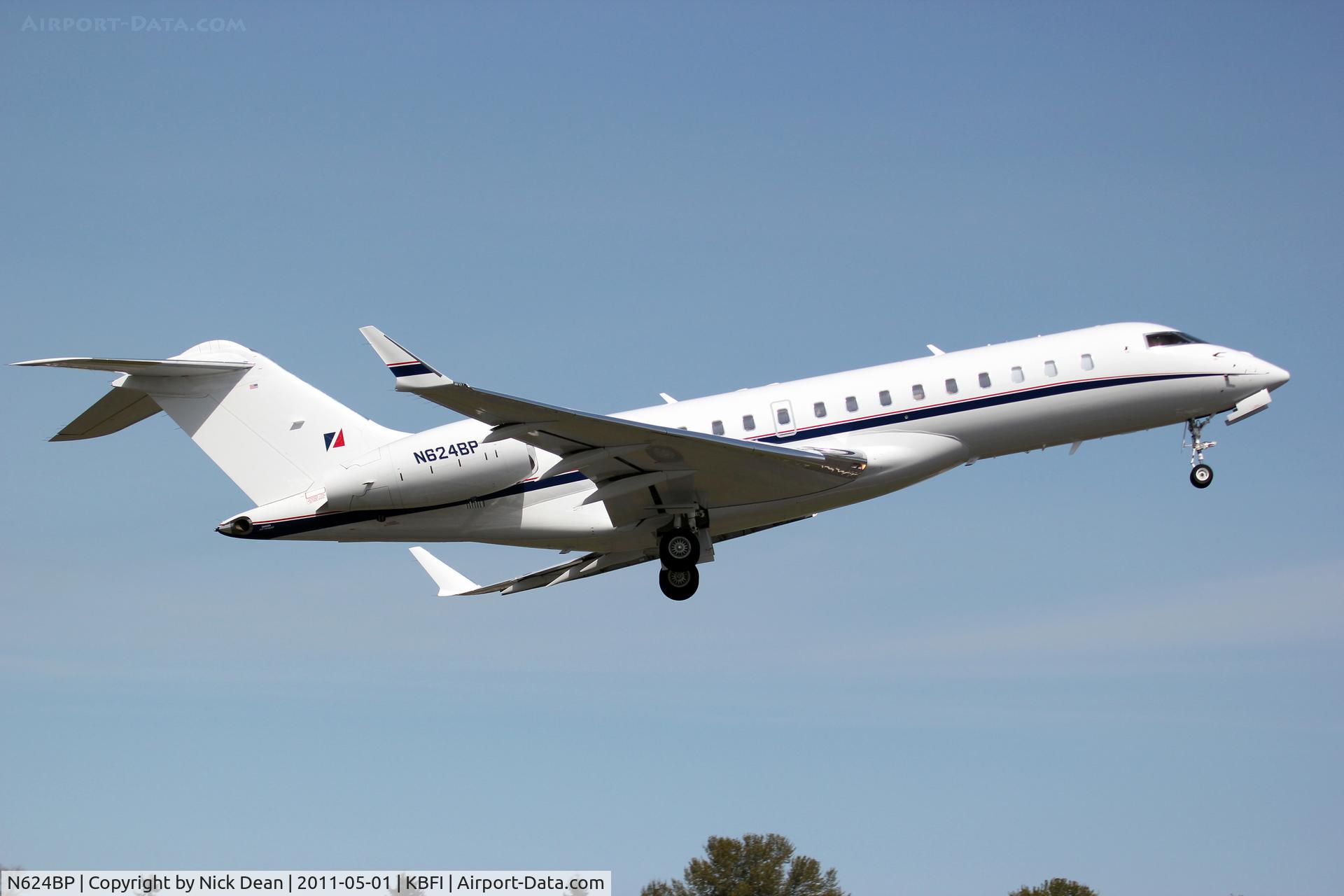 N624BP, 2007 Bombardier BD-700-1A10 Global Express C/N 9236, KBFI/BFI
