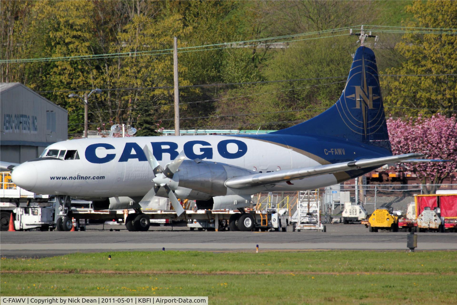 C-FAWV, 1954 Convair 340 C/N 154, KBFI/BFI