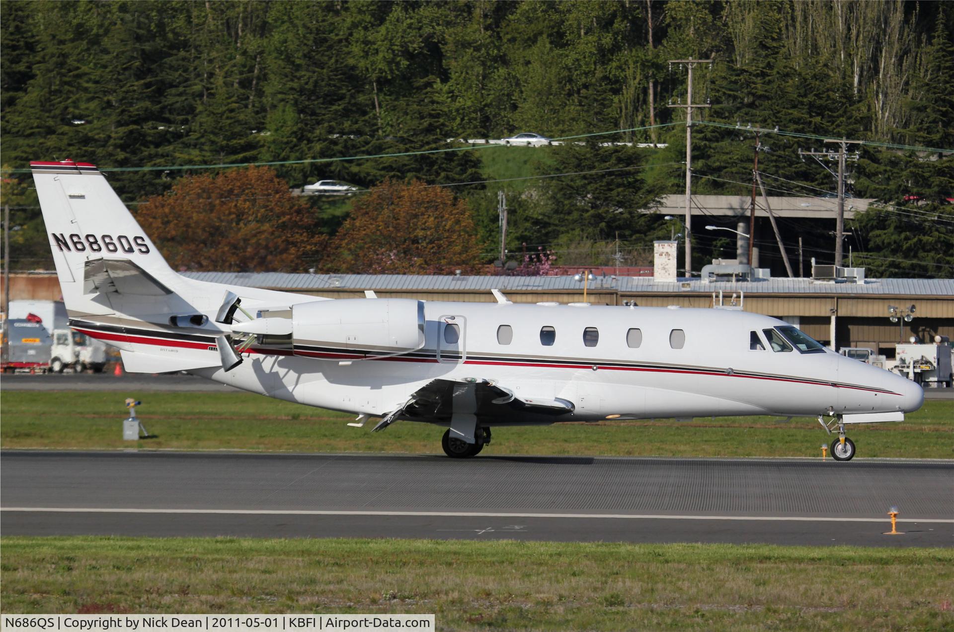 N686QS, 2006 Cessna 560XL C/N 560-5661, KBFI/BFI