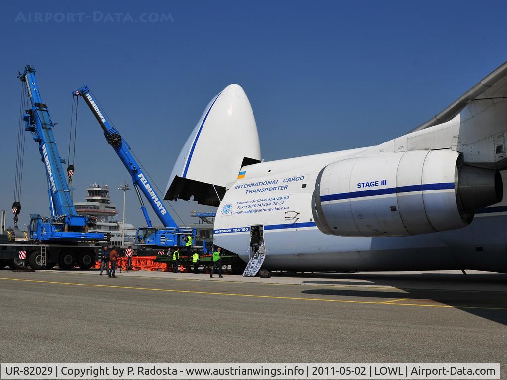 UR-82029, 1991 Antonov An-124-100 Ruslan C/N 19530502630/0210, Special Cargo Charter Flight
