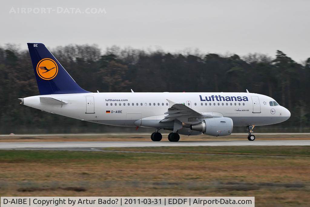 D-AIBE, 2010 Airbus A319-112 C/N 4511, Lufthansa