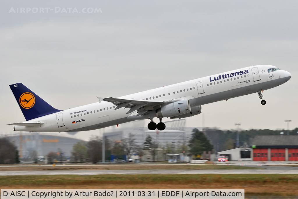 D-AISC, 1999 Airbus A321-231 C/N 1161, Lufthansa