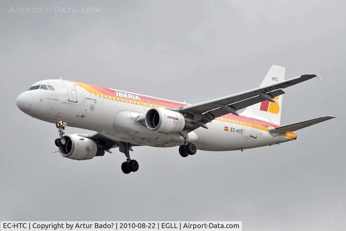 EC-HTC, 2001 Airbus A320-214 C/N 1540, Iberia