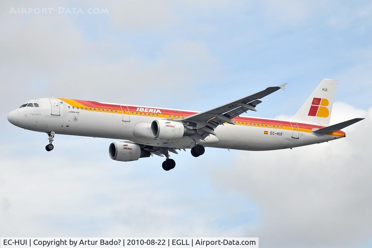 EC-HUI, 1999 Airbus A321-211 C/N 1027, Iberia