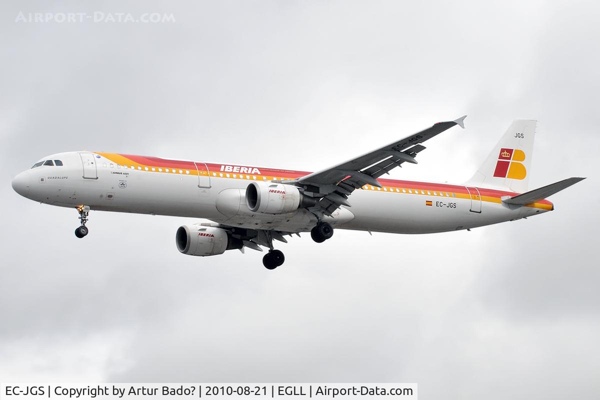 EC-JGS, 2005 Airbus A321-211 C/N 2472, Iberia