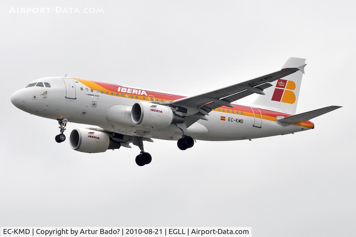 EC-KMD, 2008 Airbus A319-111 C/N 3380, Iberia