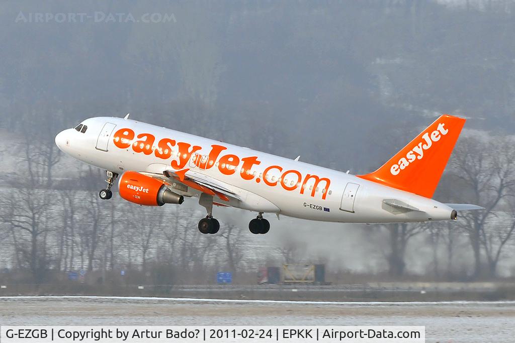 G-EZGB, 2010 Airbus A319-111 C/N 4437, EasyJet