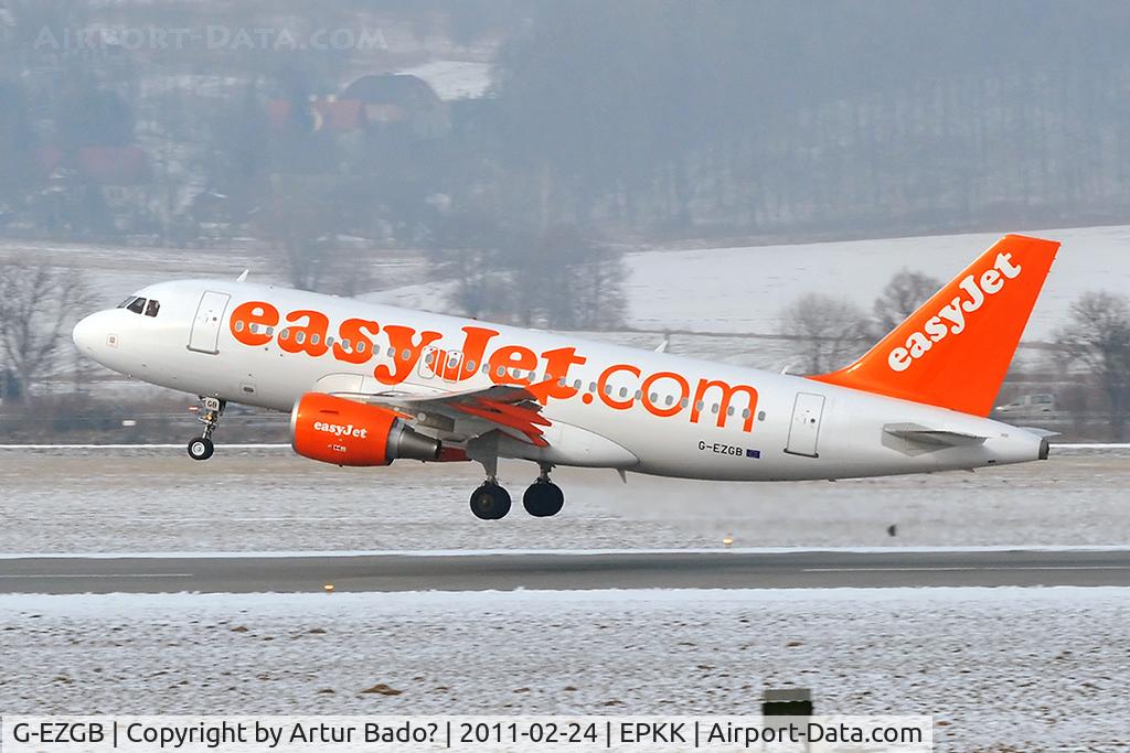 G-EZGB, 2010 Airbus A319-111 C/N 4437, EasyJet