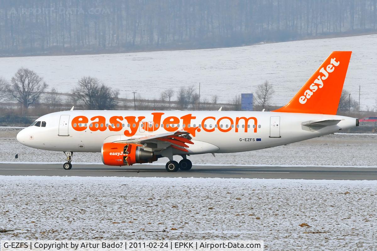 G-EZFS, 2009 Airbus A319-111 C/N 4129, EasyJet