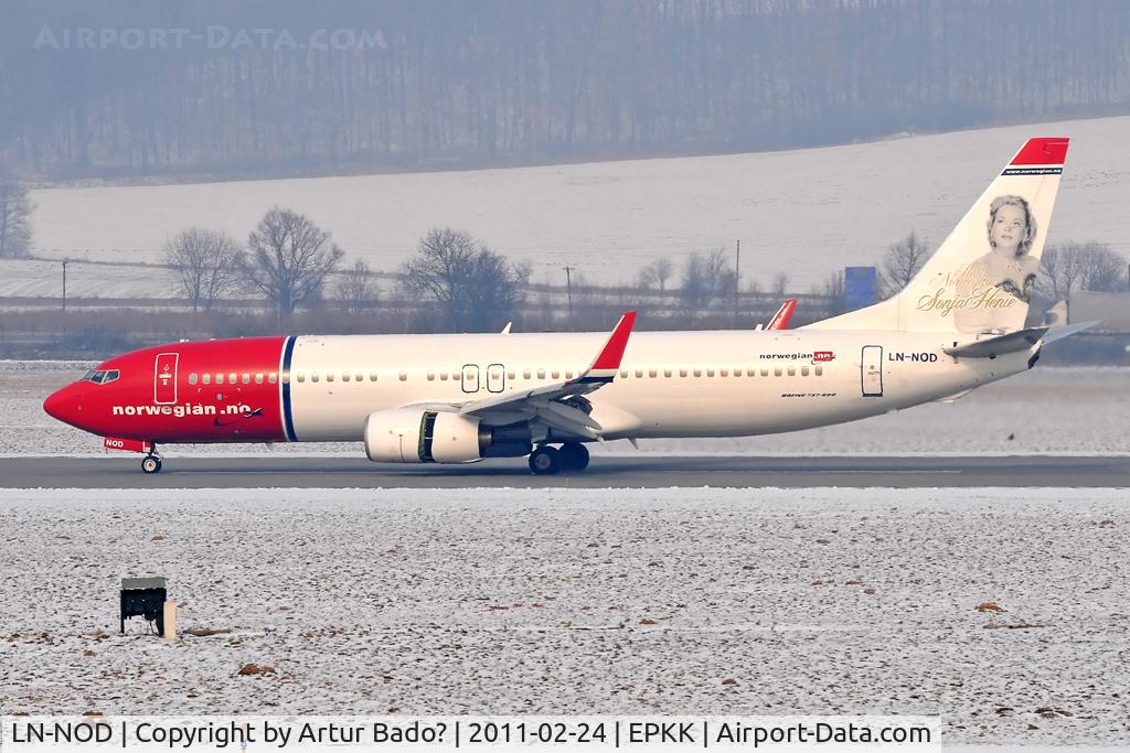 LN-NOD, 2008 Boeing 737-8Q8 C/N 35280, Norwegian