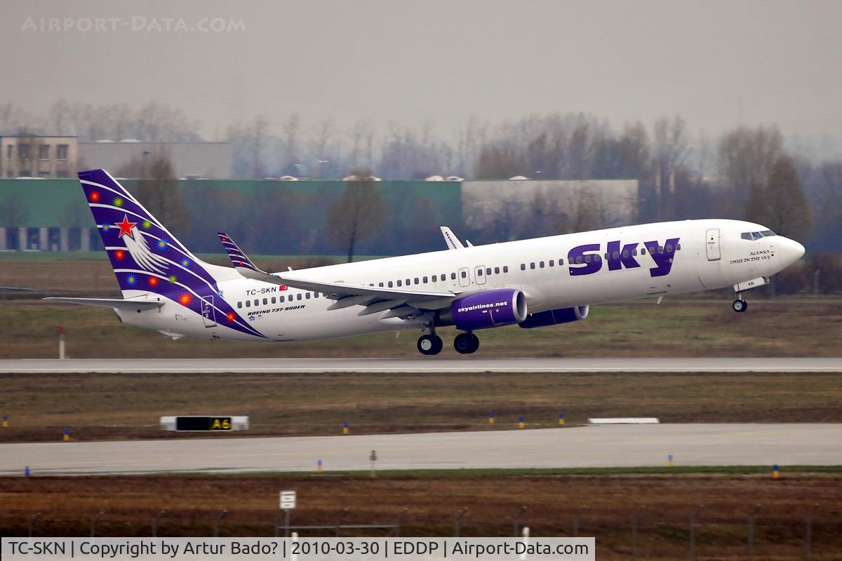 TC-SKN, 2009 Boeing 737-94X/ER C/N 36086, Sky Airlines