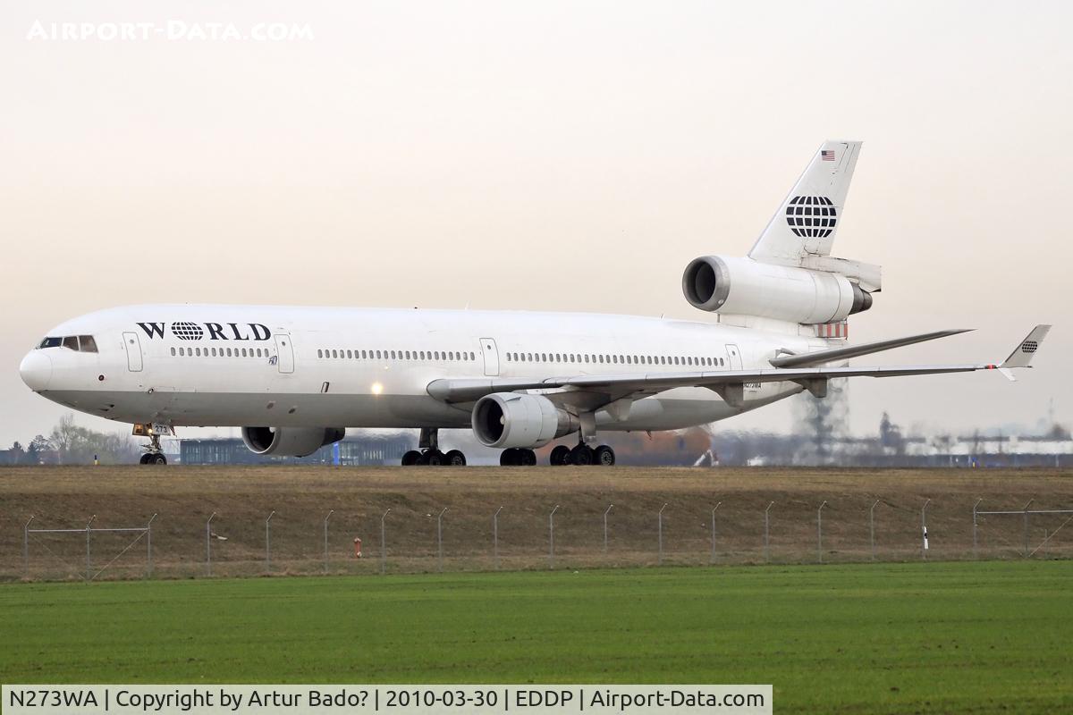 N273WA, 1993 McDonnell Douglas MD-11 C/N 48519, World Airways