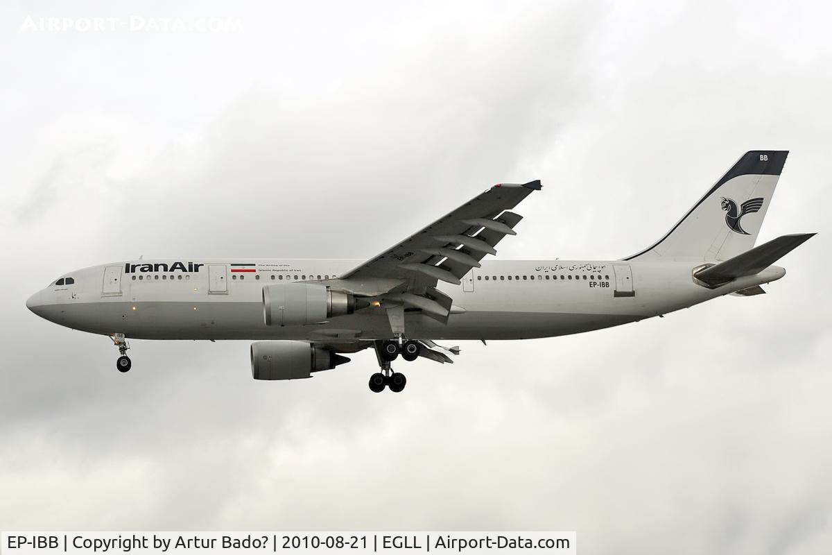 EP-IBB, 1994 Airbus A300B4-605R C/N 727, Iran Air