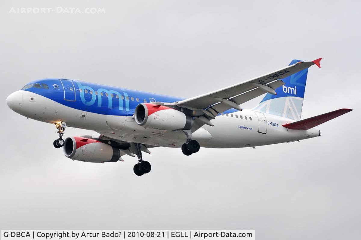 G-DBCA, 2004 Airbus A319-131 C/N 2098, BMI