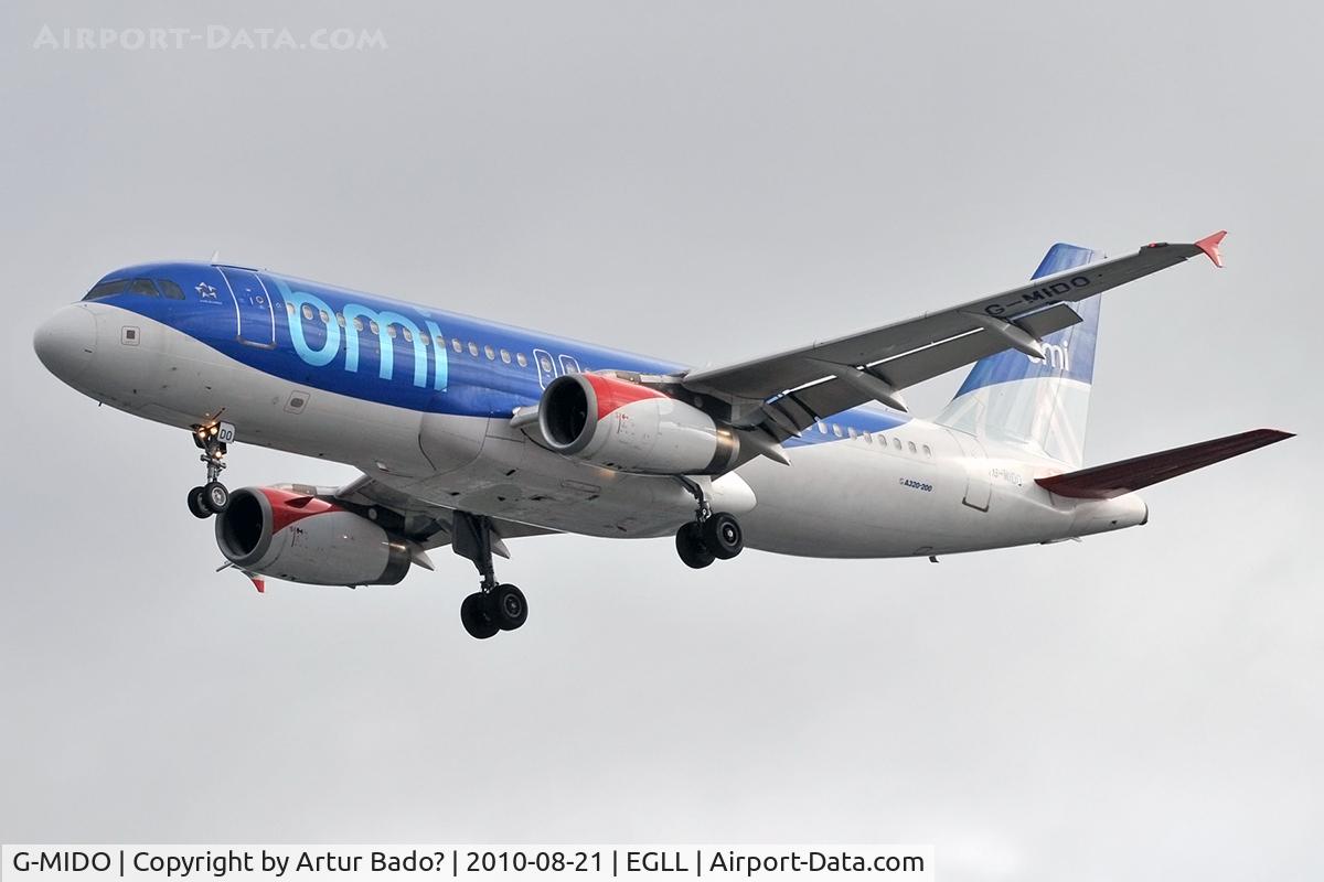 G-MIDO, 2002 Airbus A320-232 C/N 1987, BMI