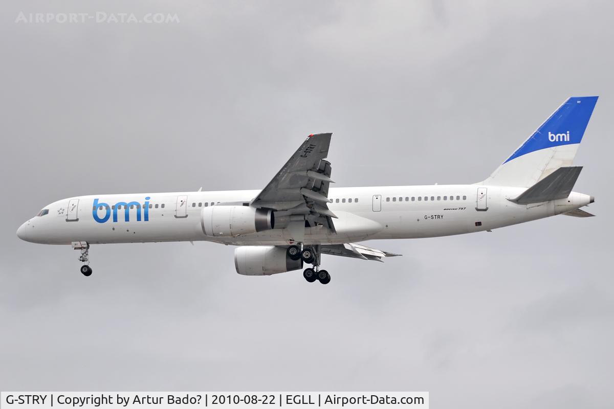 G-STRY, 1996 Boeing 757-28A C/N 28161, BMI (Astreus)