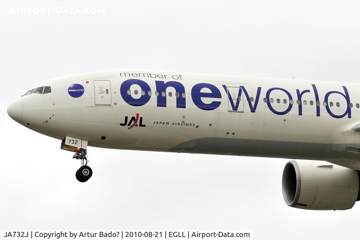 JA732J, 2002 Boeing 777-346/ER C/N 32430, JAL Japan Airlines