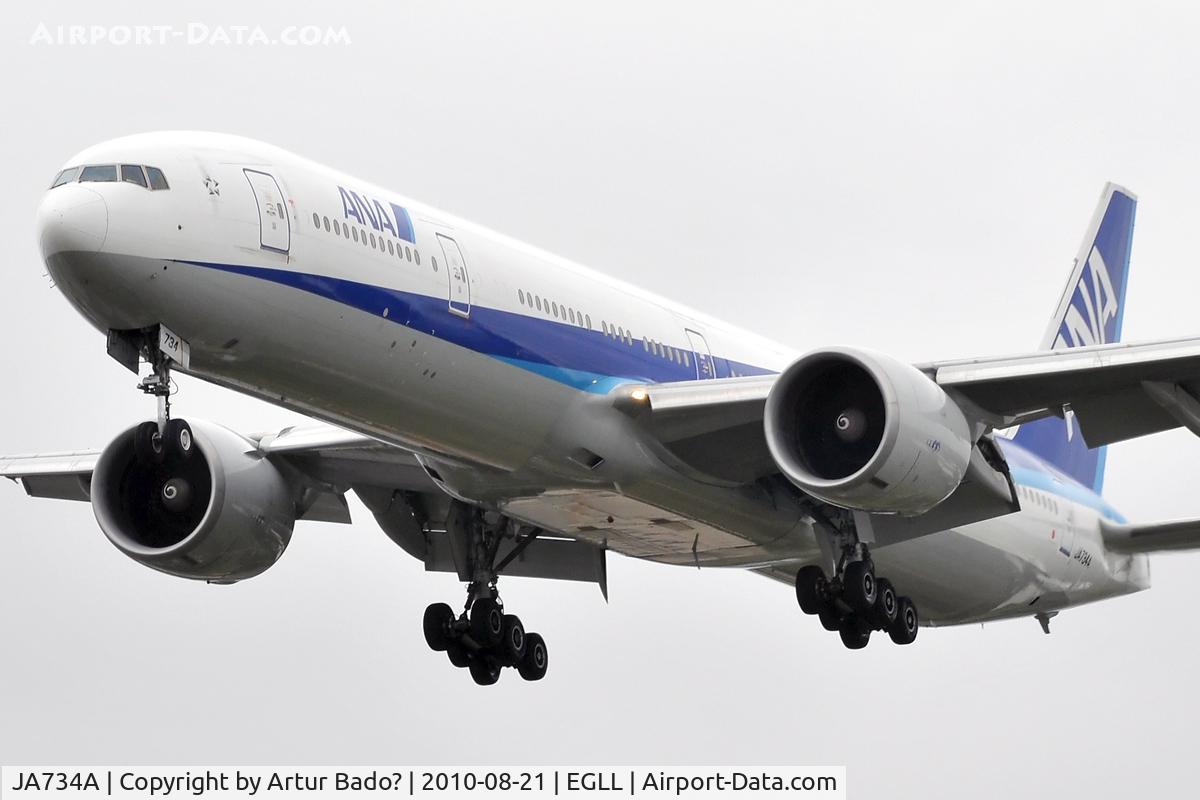JA734A, 2006 Boeing 777-381/ER C/N 32649, ANA All Nippon Airways