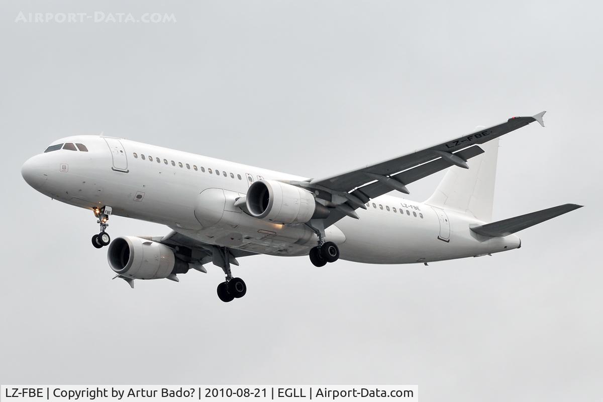 LZ-FBE, 2009 Airbus A320-214 C/N 3780, Air Bulgaria