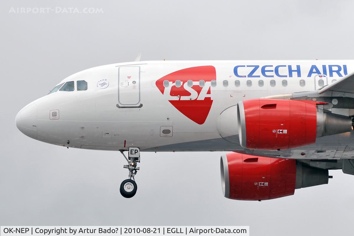 OK-NEP, 2008 Airbus A319-111 C/N 3660, CSA