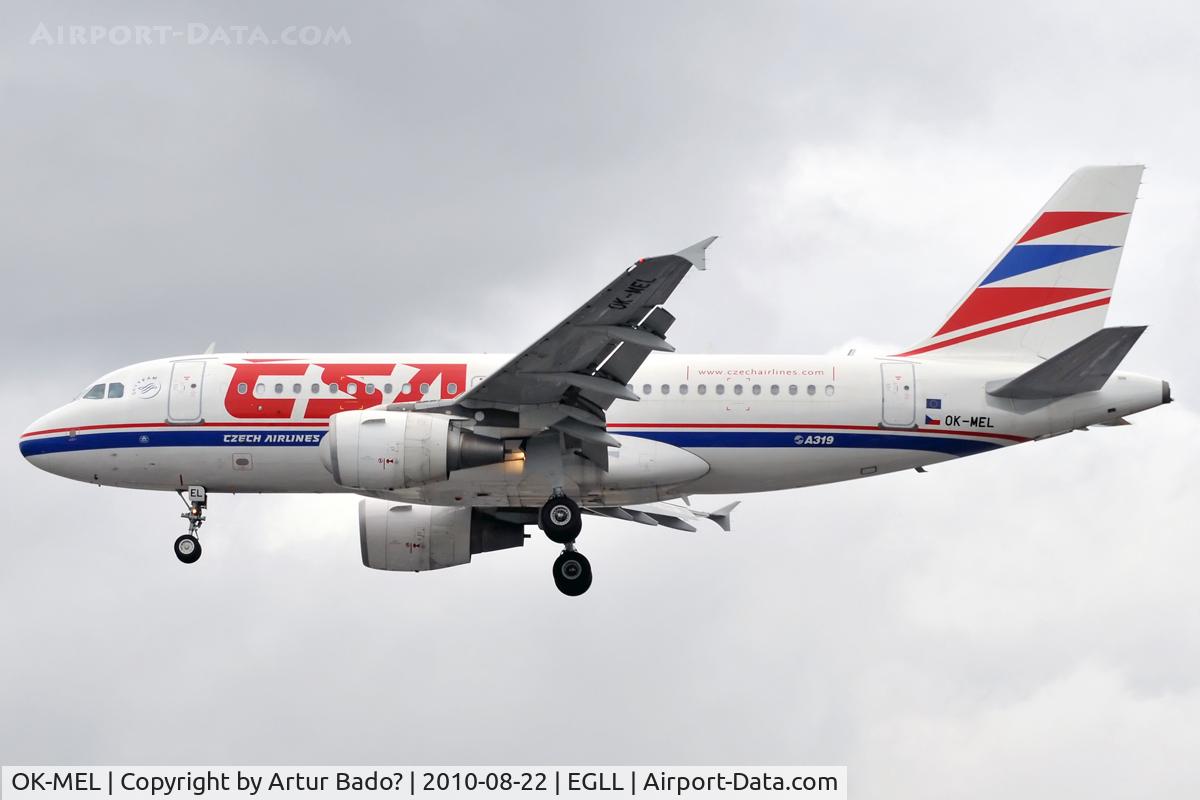 OK-MEL, 2007 Airbus A319-112 C/N 3094, CSA