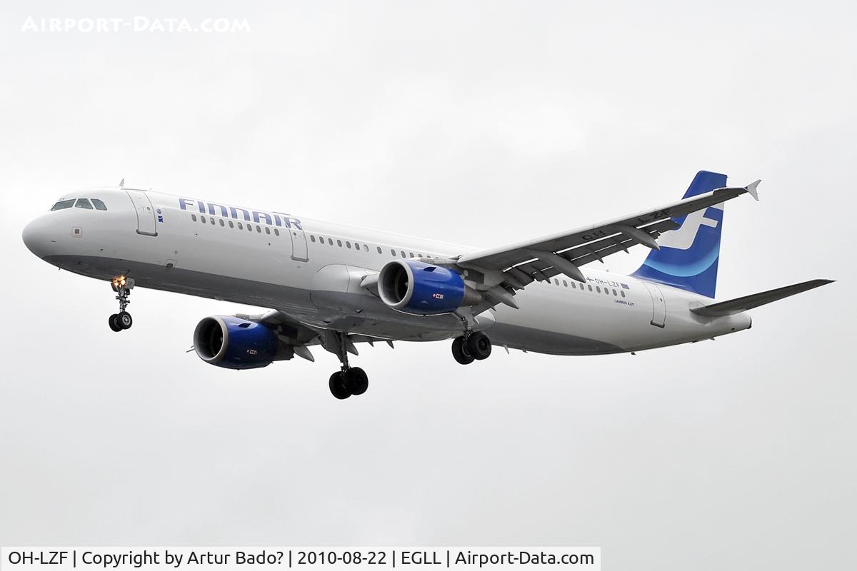 OH-LZF, 2004 Airbus A321-211 C/N 2208, Finnair