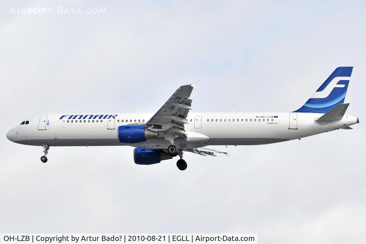 OH-LZB, 1999 Airbus A321-211 C/N 0961, Finnair