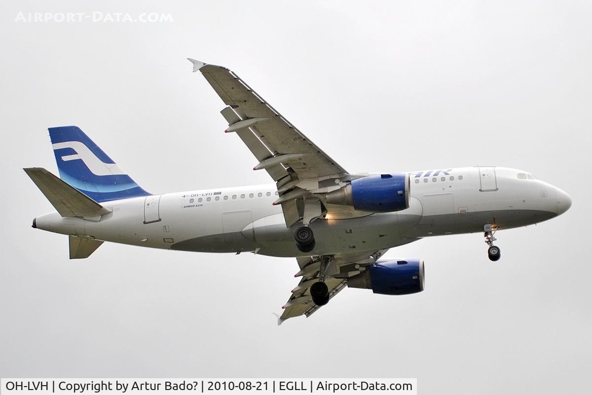 OH-LVH, 2000 Airbus A319-112 C/N 1184, Finnair