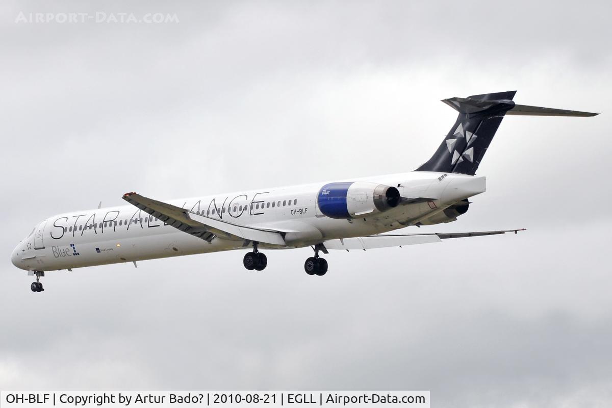 OH-BLF, 1997 McDonnell Douglas MD-90-30 C/N 53543, Blue1