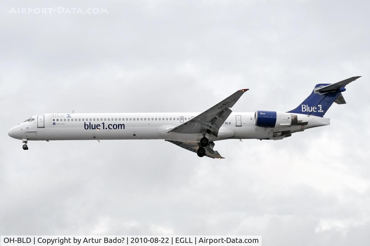 OH-BLD, 1997 McDonnell Douglas MD-90-30 C/N 53544, Blue1