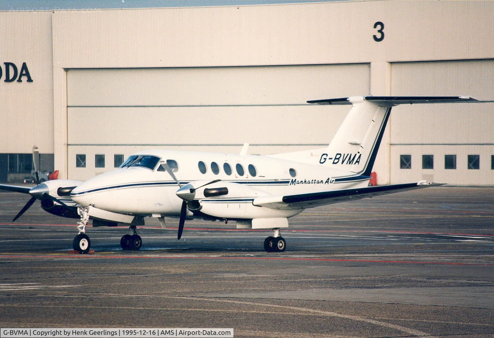 G-BVMA, 1980 Beech 200 Super King Air C/N BB-797, Manhattan Air