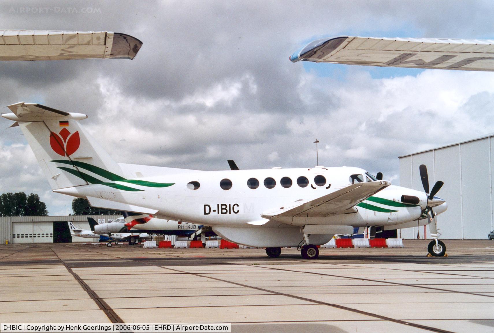 D-IBIC, 1976 Beech 200 Catpass 250 C/N BB-123, Skyline Aviation - Tulip Air