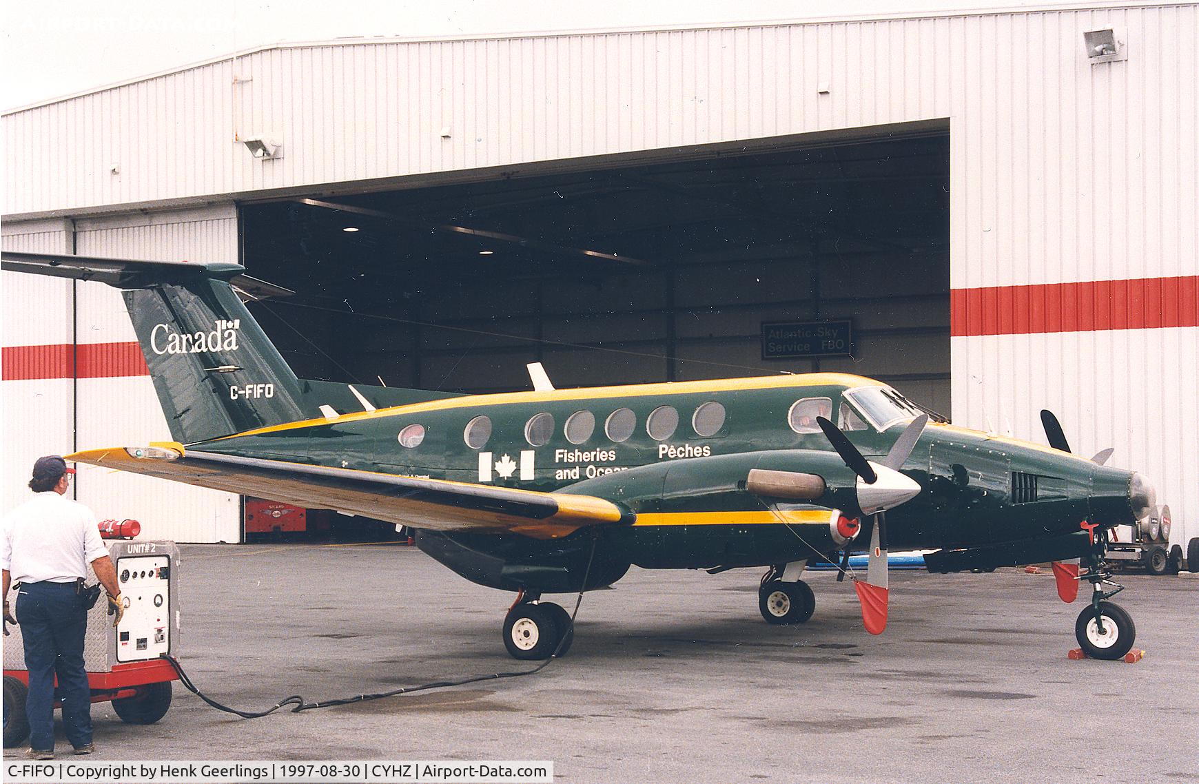C-FIFO, 1979 Beech 200 Super King Air C/N BB-527, Fisheries and Oceans , operated by Provincial Airlines