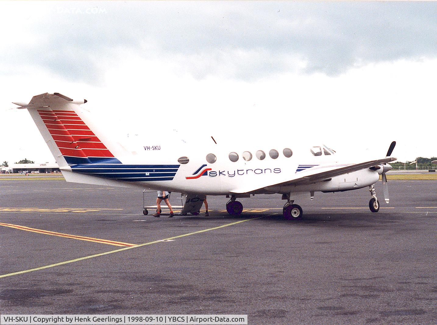 VH-SKU, 1976 Beech 200 Super King Air C/N BB-165, Skytrans