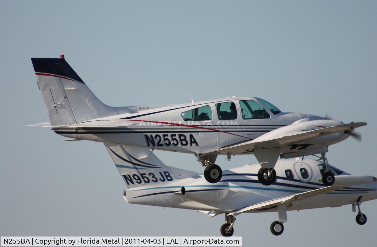N255BA, 1967 Beech C55 Baron (95-C55) C/N TE-364, Beech 55