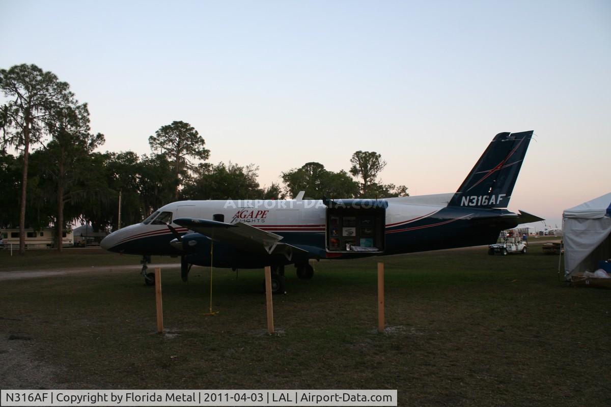 N316AF, 1980 Embraer EMB-110P1 Bandeirante C/N 110.271, Emb-110