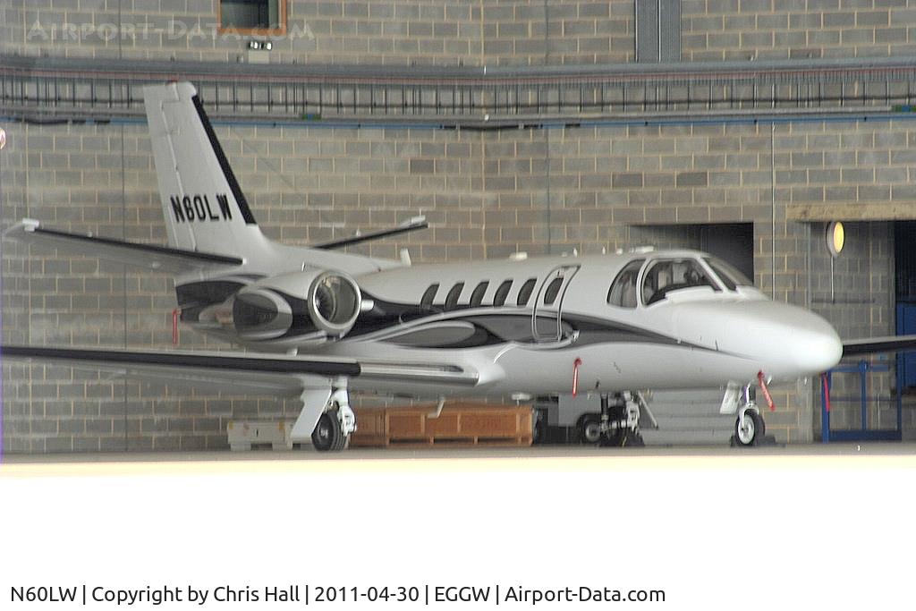 N60LW, 2006 Cessna 550 Citation Bravo C/N 550-1129, inside the Signature Flight Support hangar